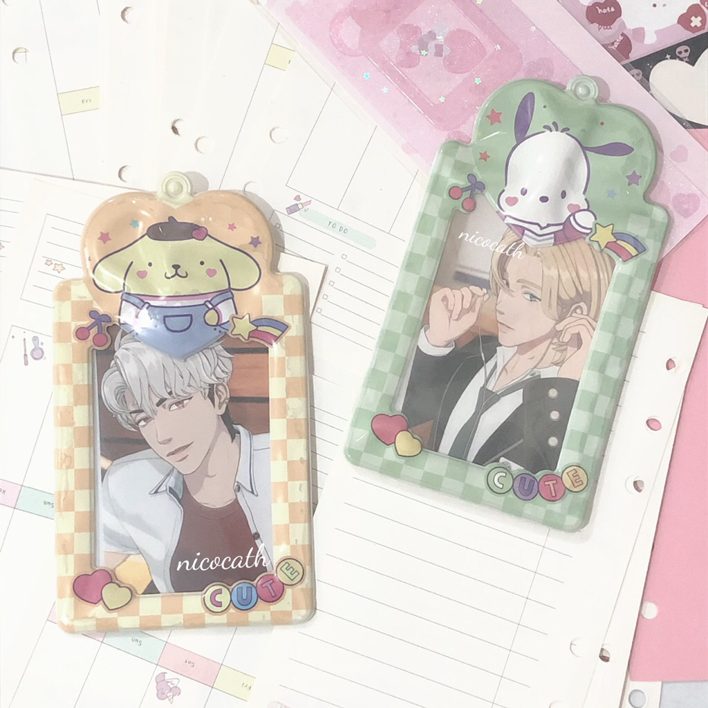 Card Holder Kpop Photocard Sanrio Pompompurin Pochacco