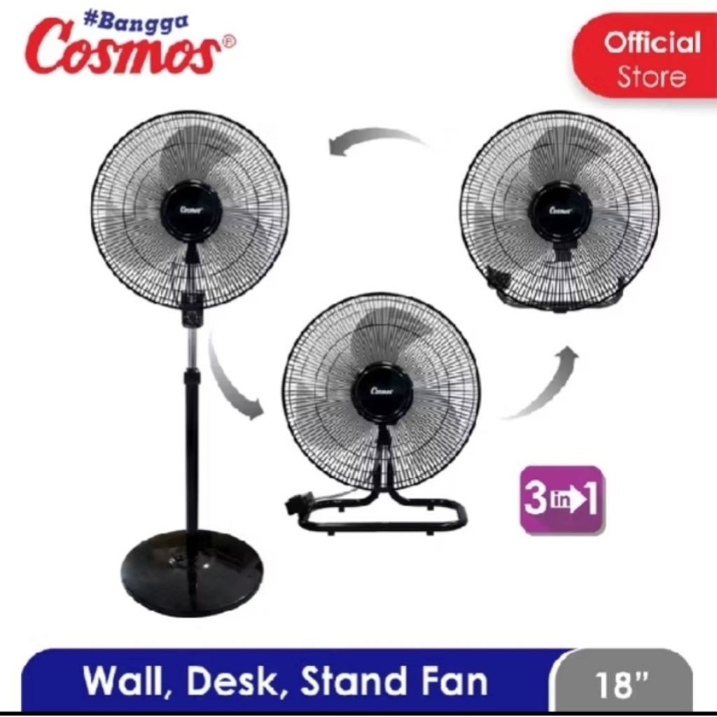 Kipas Angin WADESTA Cosmos BESI SIF-1804 S