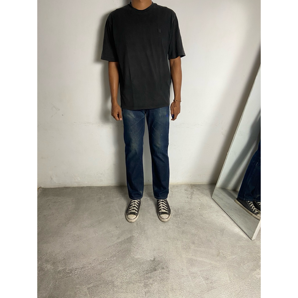 Uniqlo classic indigo jeans