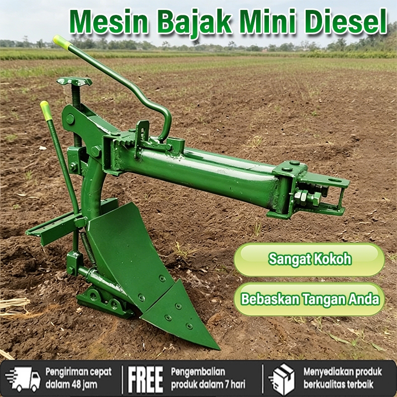 Singkal Multifungsi / Bajak 90° untuk Mesin Traktor & Cultivator - Bisa Disesuaikan