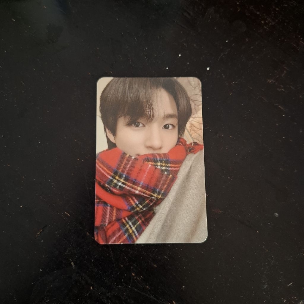 OFFICIAL PC PHOTOCARD JENO SYAL JENO PINK CHRISTMAS 2023