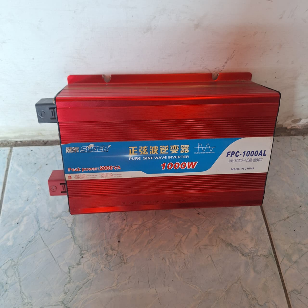 Inverter Suoer 1000W Pure Sine Wave