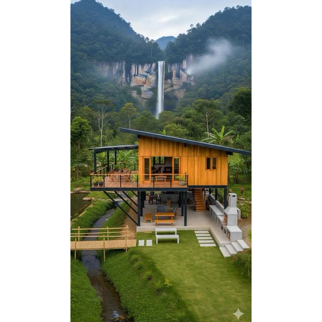 Rumah Panggung Kayu Jati | Rumah Joglo Kayu