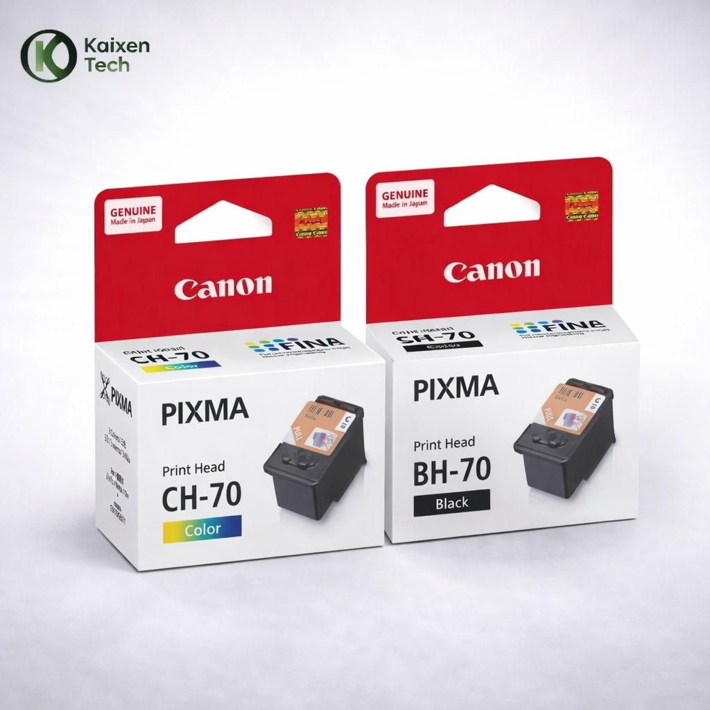 Print Head Canon BH70 CH70 Original Hitam Color PIXMA E410 TS207 TS307 TR4570S Awet