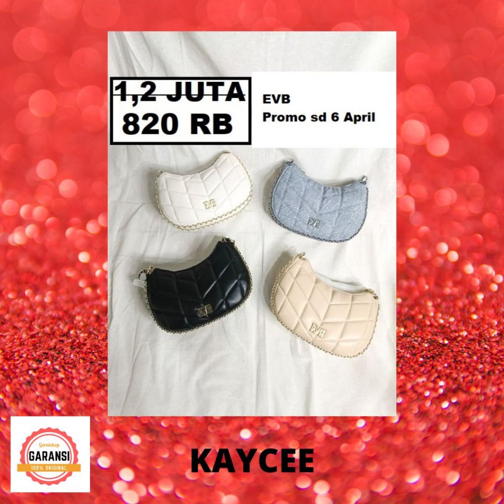 Tas wanita EVB sling bag sale KAYCEE 100% Original Store