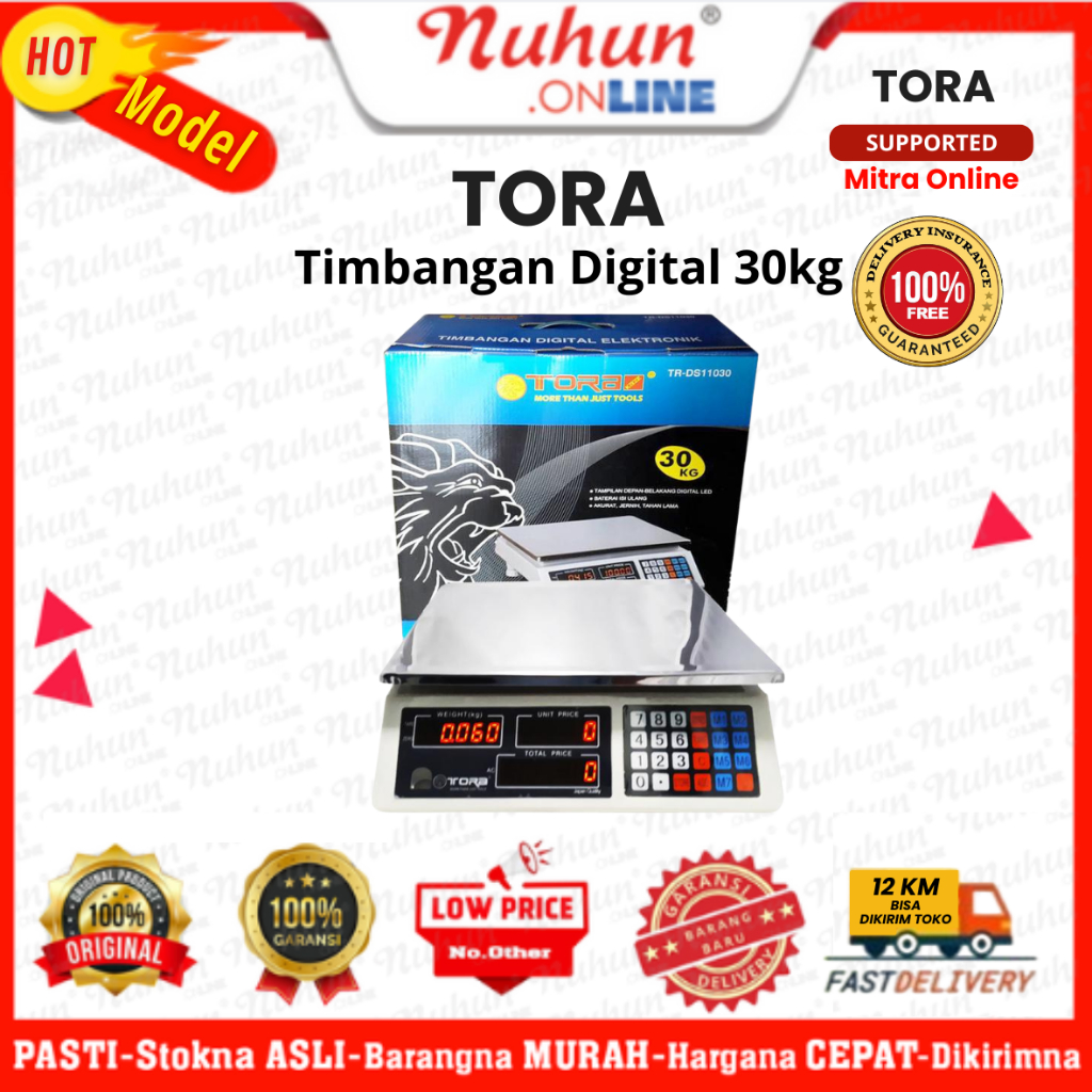 Timbangan Digital Tora 30kg