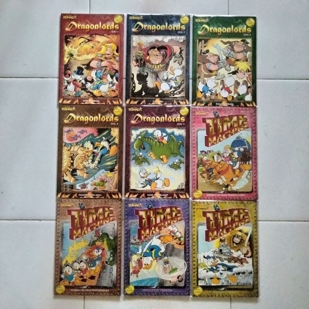 Donal Bebek Edisi Koleksi - Paket Dragonlords - Time Machine