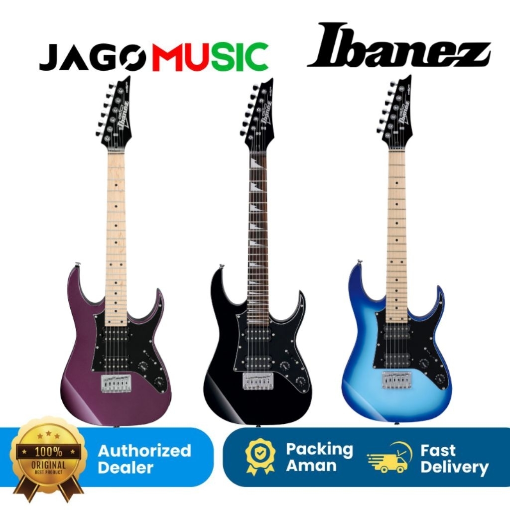 Gitar Ibanez GRGM21M Guitar Electric Ibanez GRGM 21M Mikro Ibanez Gio