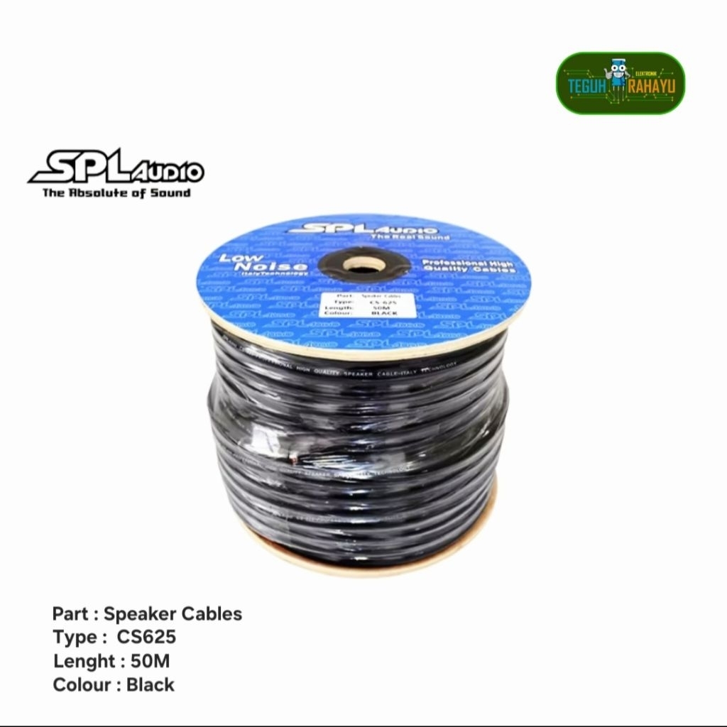 KABEL SPEAKER / CABLE SPEAKER SPL AUDIO CS625 (6×2,5) 1ROLL = 50M