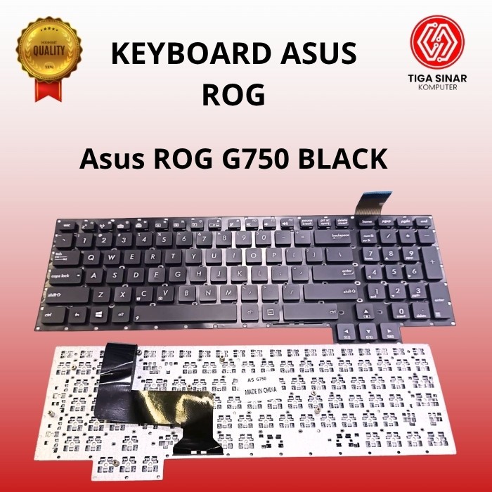 Keyboard Asus ROG G750 G750J G750JH G750JM G750JS G750JW G750JX G750JZ