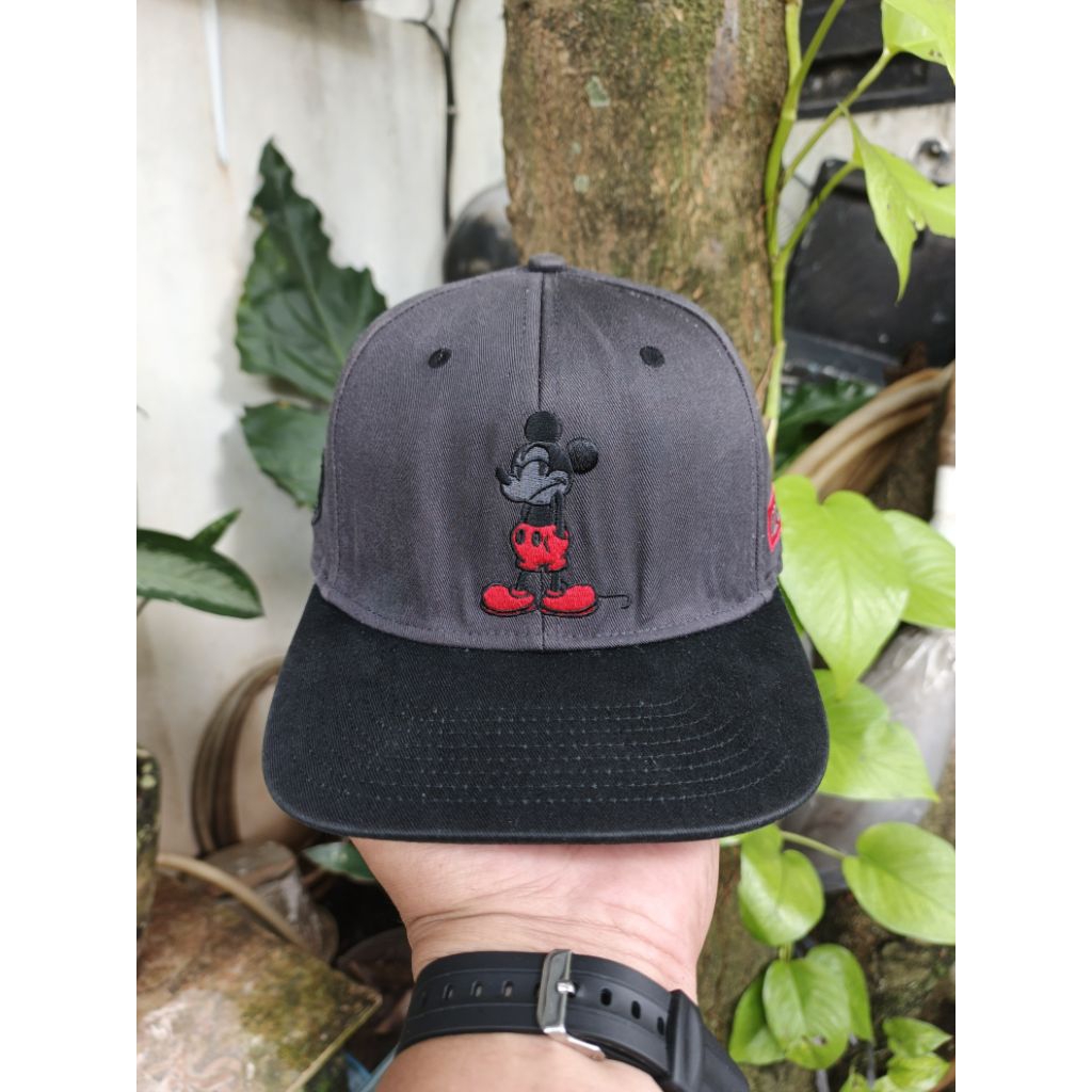 Topi Snapback MICKEY x NEFF Official tag DISNEY COLLECTION By NEFF