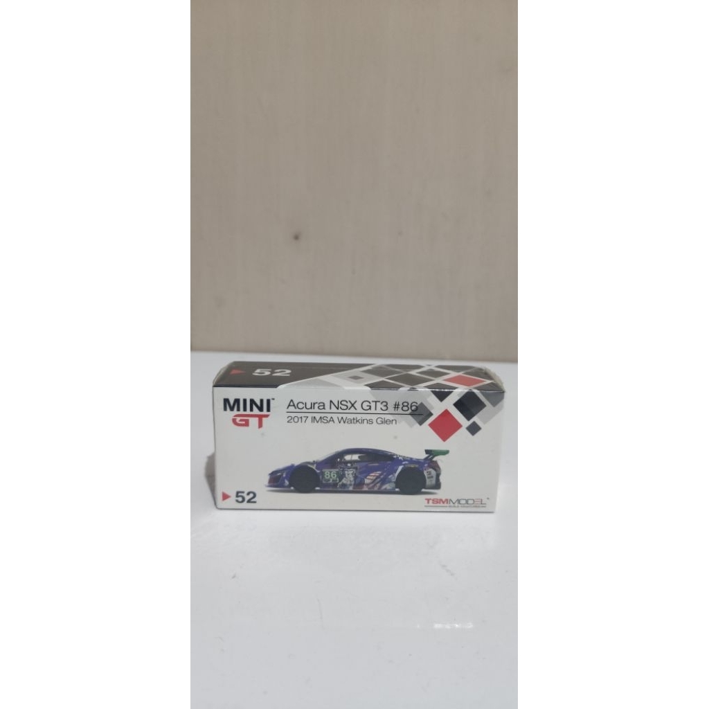 Mini GT 52 Acura NSX GT3 imsa #86