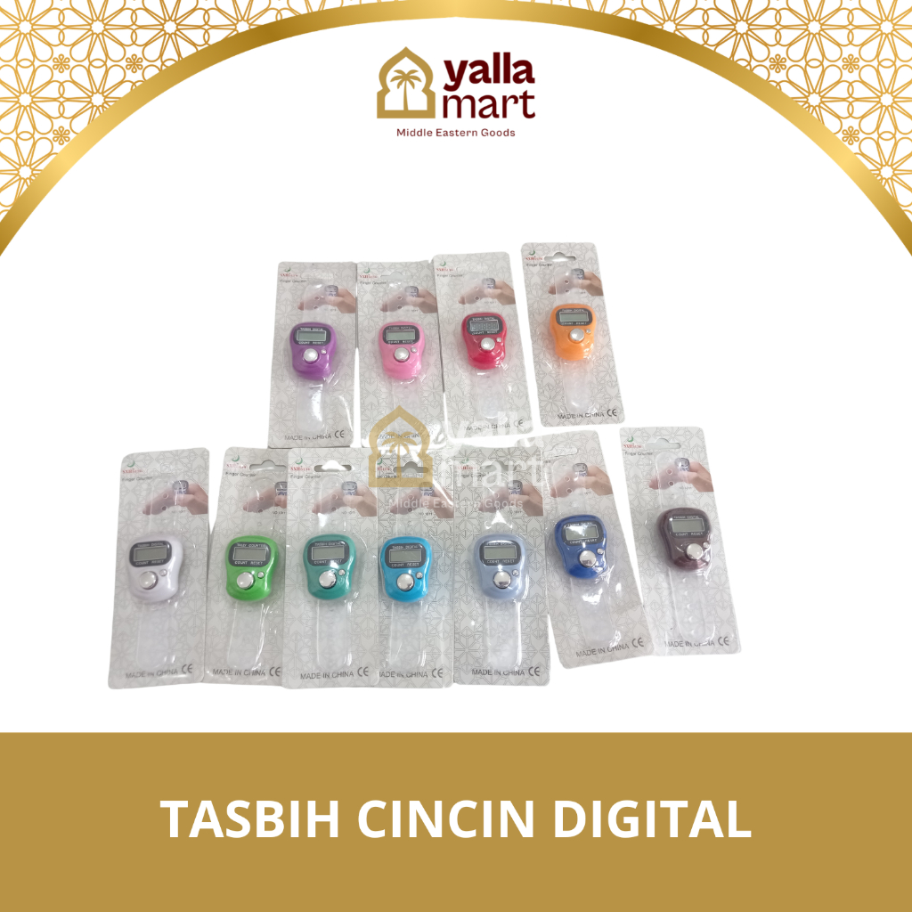 Tasbih Digital | Tasbih Oleh Oleh Haji dan Umroh | Tasbih Hampers - Yalla Mart ex Gudang Immune