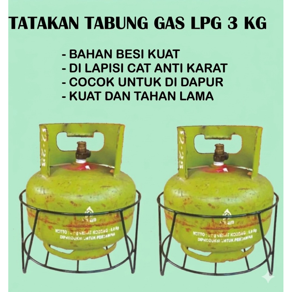 Rak tabung gas 3kg