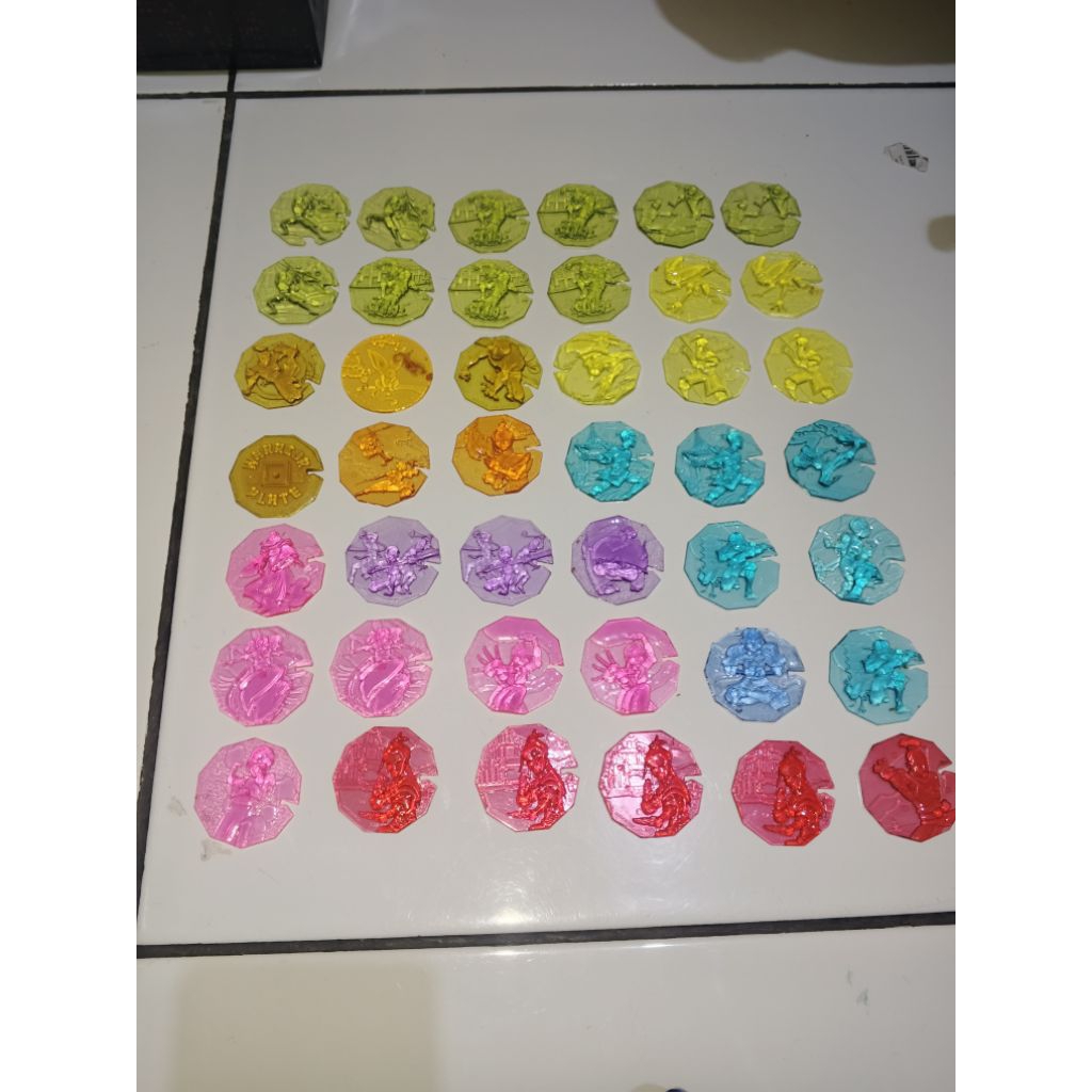 mainan tazos avatar angg 43 pcs
