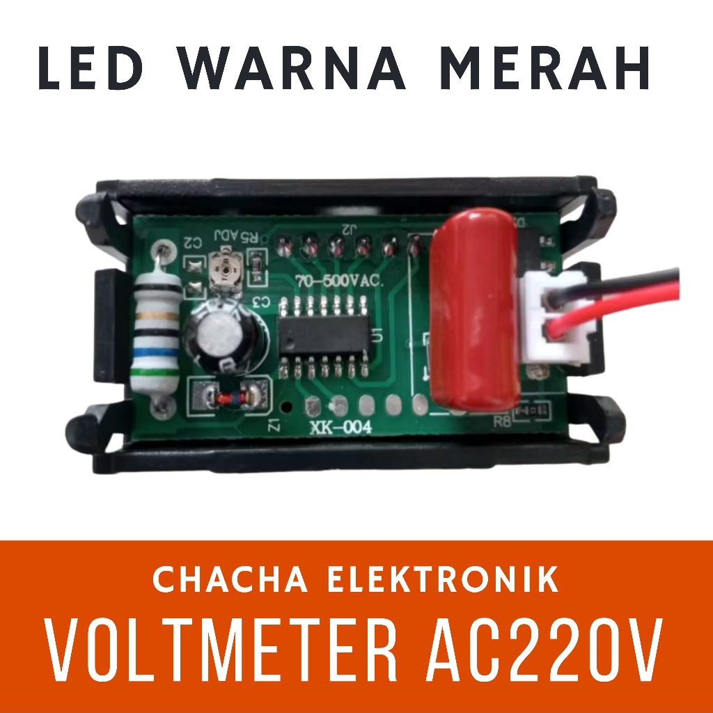 VUAC VOLTMETER AC DIGITAL 220VAC