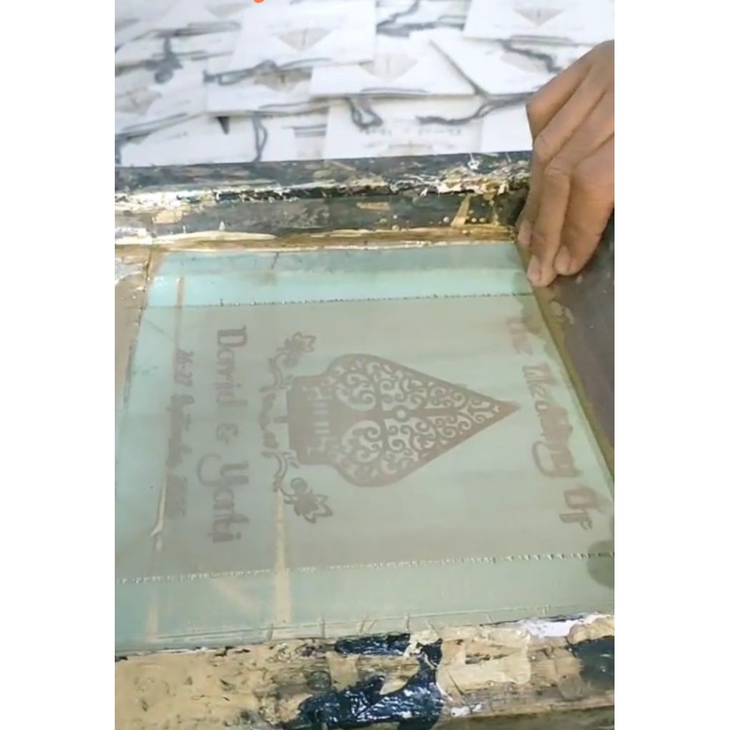 BIAYA FILM AFDRUK // BIAYA TAMBAHAN SABLON