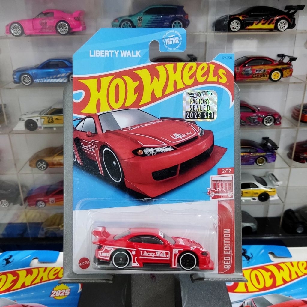 (CUSTOM) Hot Wheels LB Super Silhouette Nissan Silvia S15 Red Edition LBWK - Hotwheels Custom Red Ed