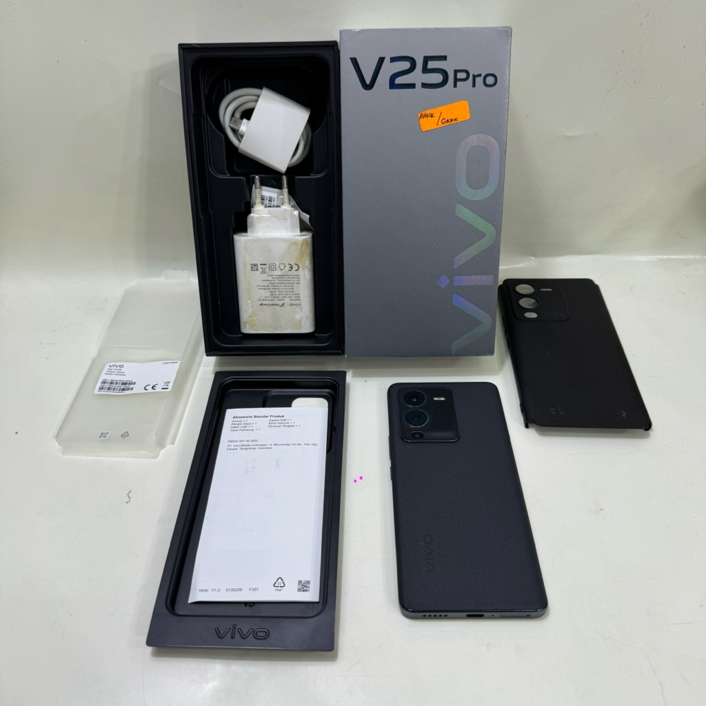 Vivo V25 Pro 5G 8/256gb Fullset Second Garansi Resmi