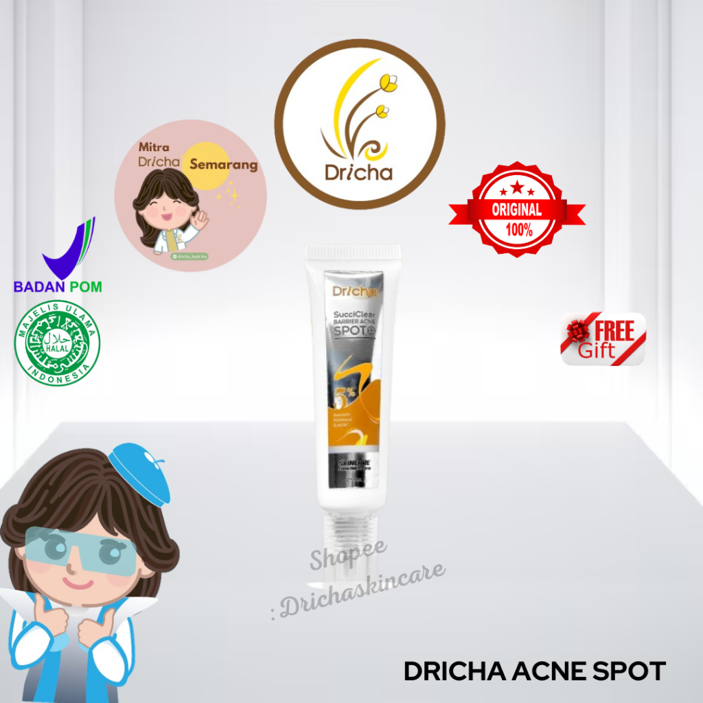 DRICHA ACNE SPOT - DRICHA TOTOL JERAWAT