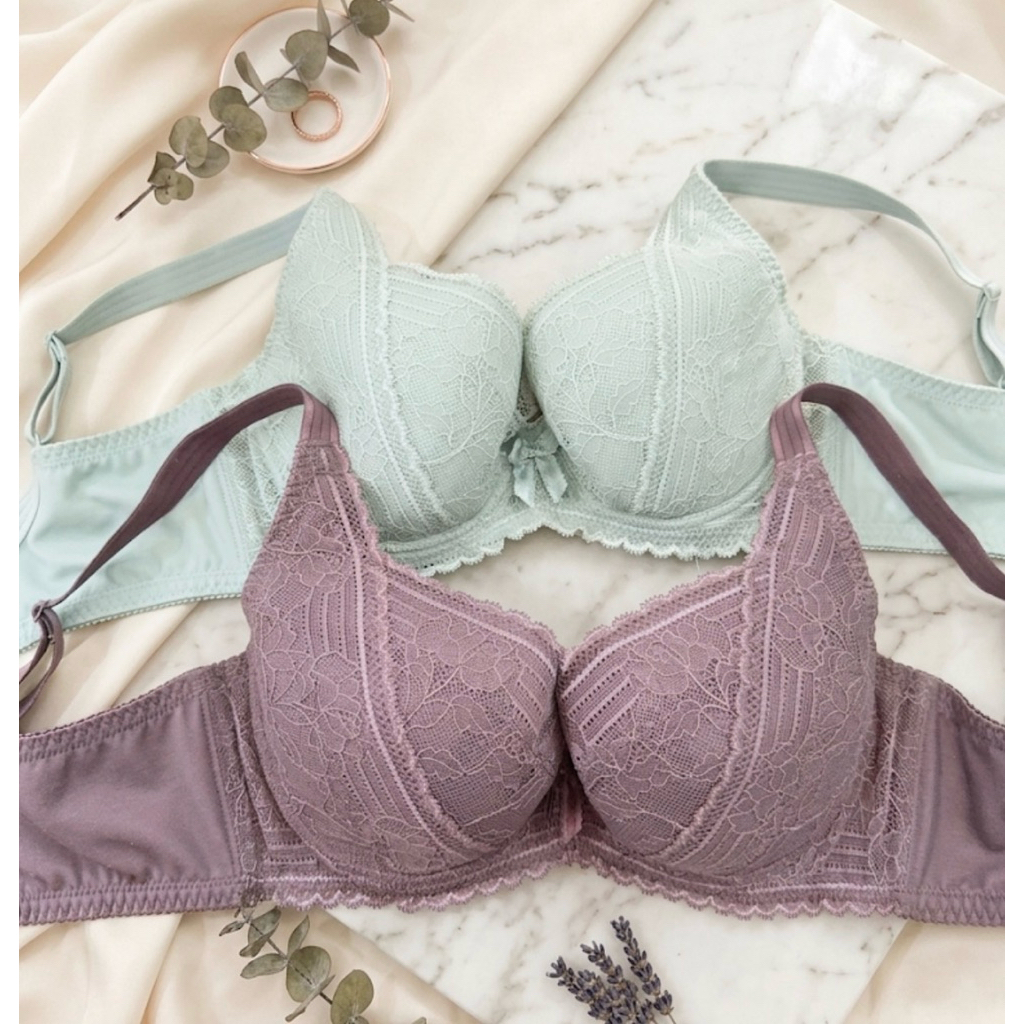 Bra Penekan Lemak (K-M19) Size 32-36 Cup  B C D E pakaian dalam wanita dewasa / Bra busa tipis dan b