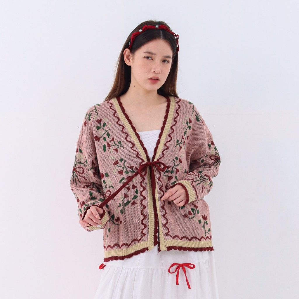 Loony - Kimi Pink - Cardigan