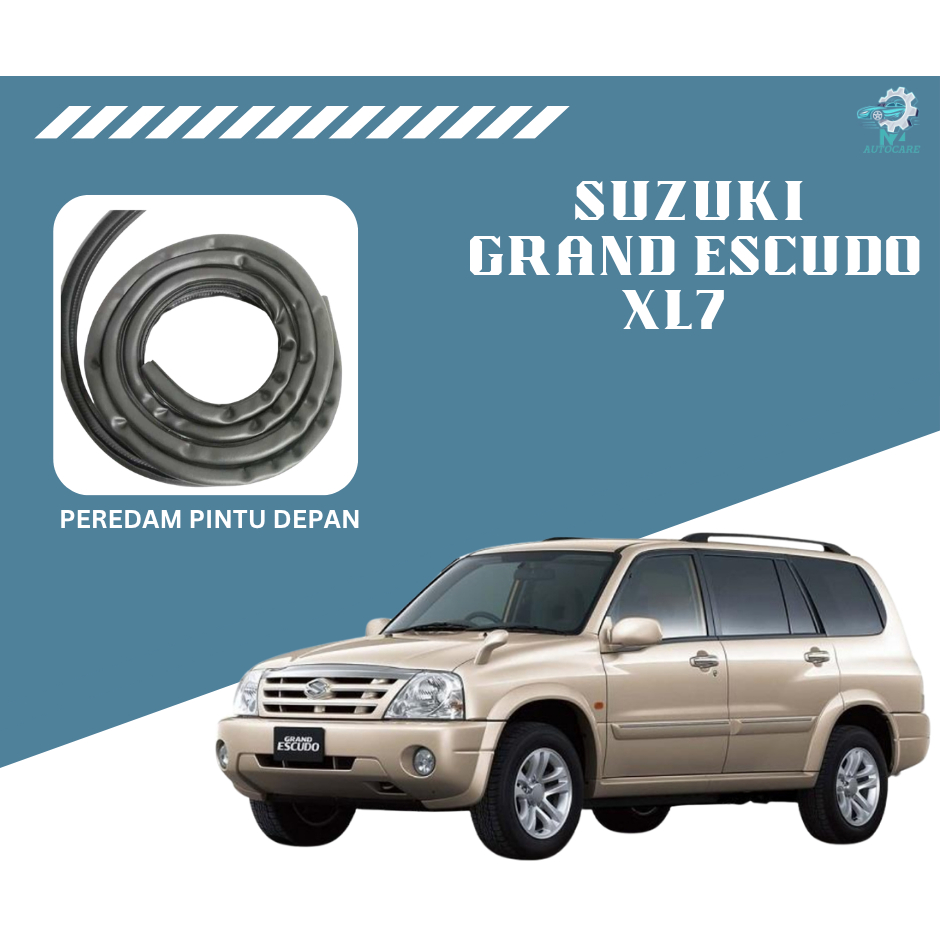 Karet Peredam Pintu Depan Mobil Suzuki Grand Escudo XL7 | Door Weatherstrip Depan