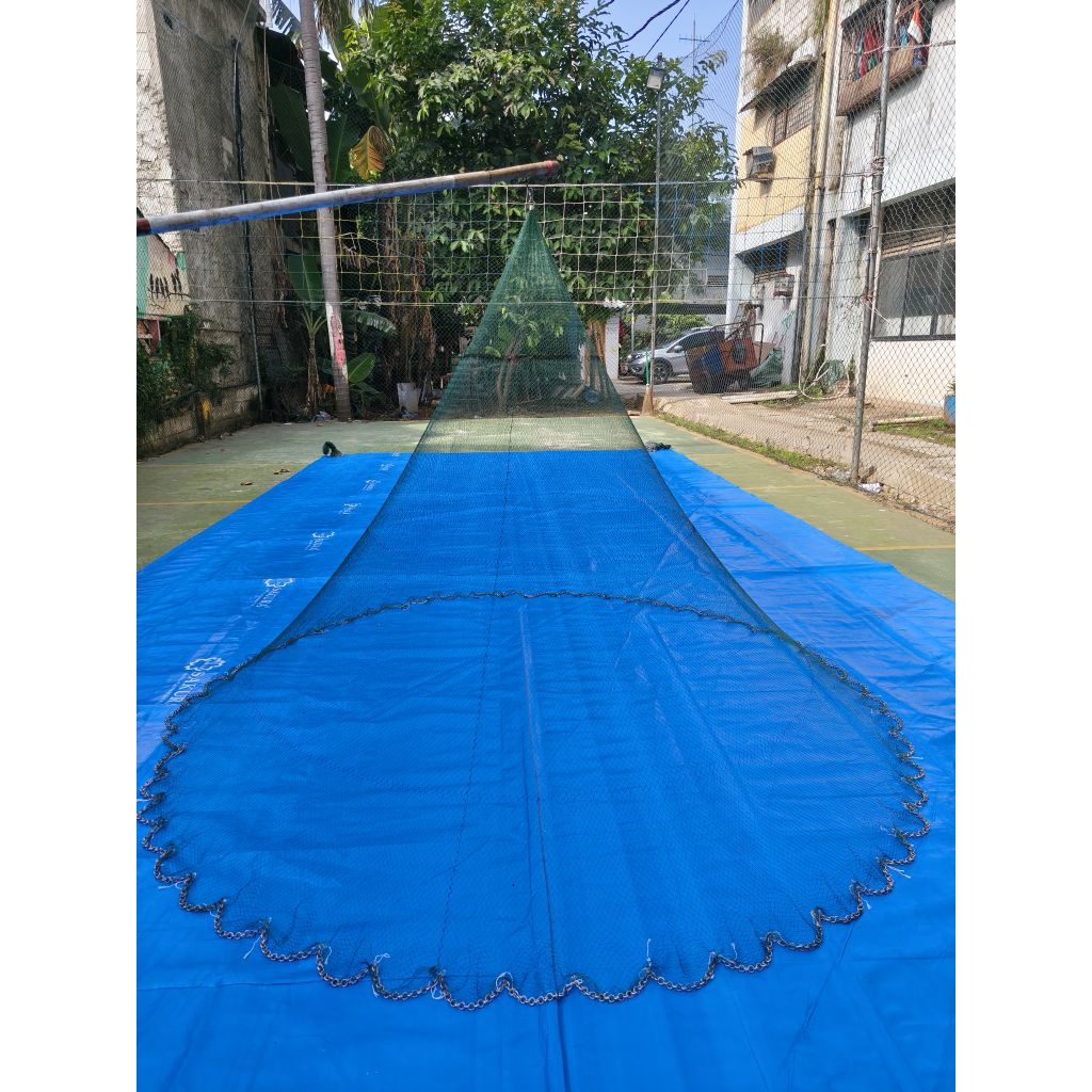 Jala lempar super full tebar panjang 2 meter bahan benang nilon cocok untuk ikan dan udang