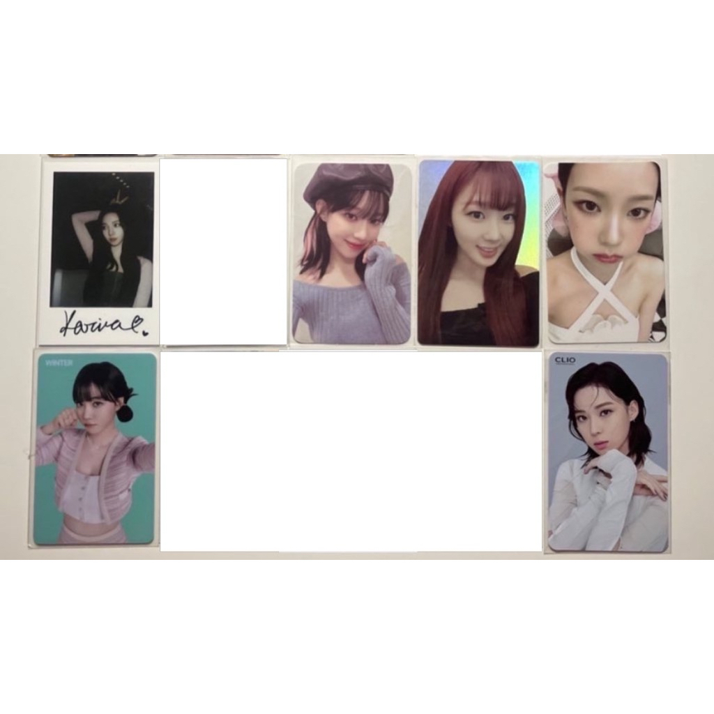 aespa pc karina winter giselle dirty work sg24 cimol awan