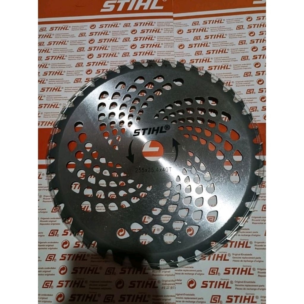 Pisau Bulat Stihl 255 X 25.4 X 40T Mesin Potong Rumput 2Tak