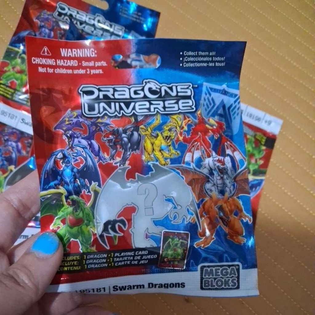 blind bag dragons universe mega bloks original (new)