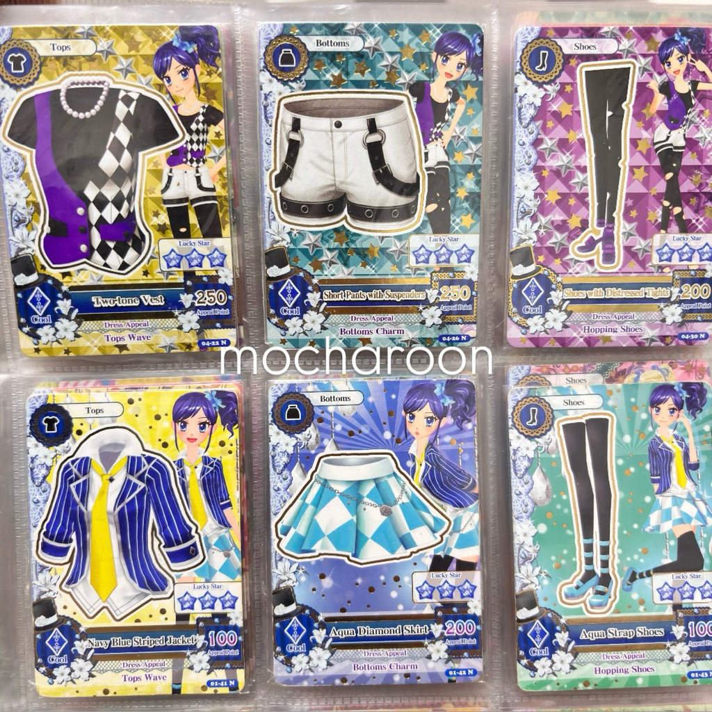 Aikatsu Cards Kartu Aikatsu Set Normal Aoi (BACA DESKRIPSI)