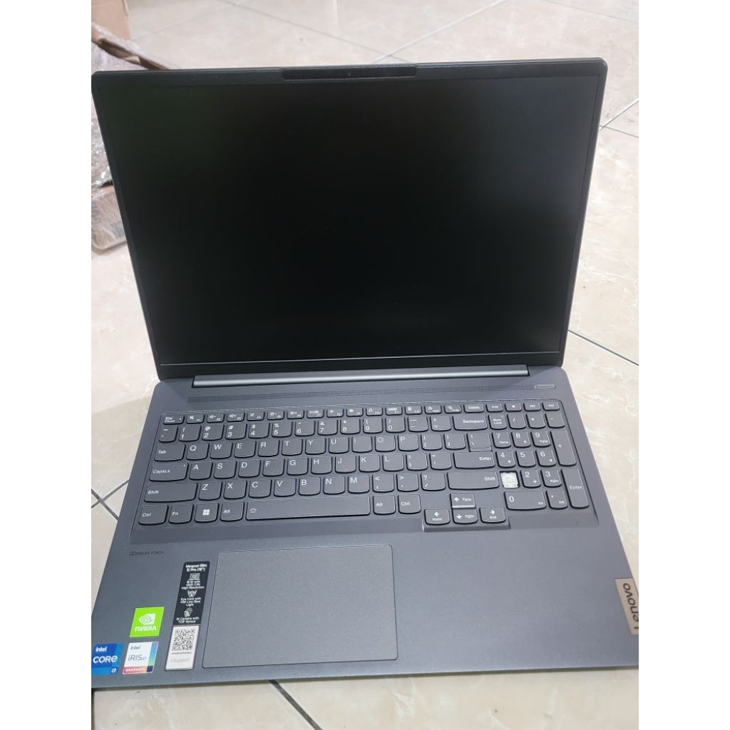 lenovo ideapad slim 5i pro matot rusak
