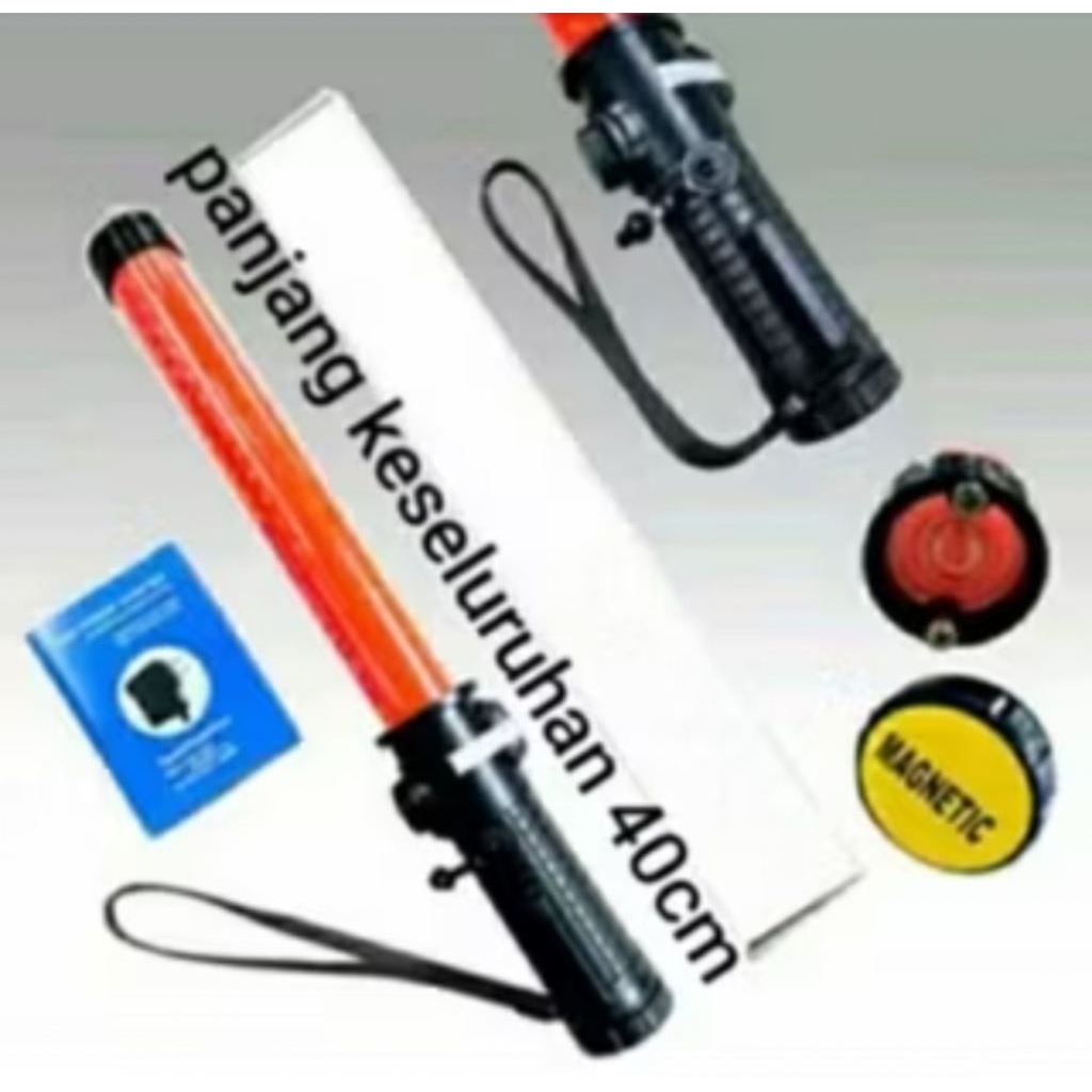 COD TERMURAH lalin pluit senter lalin pluit 40cm lampu lalin/stik lalin security