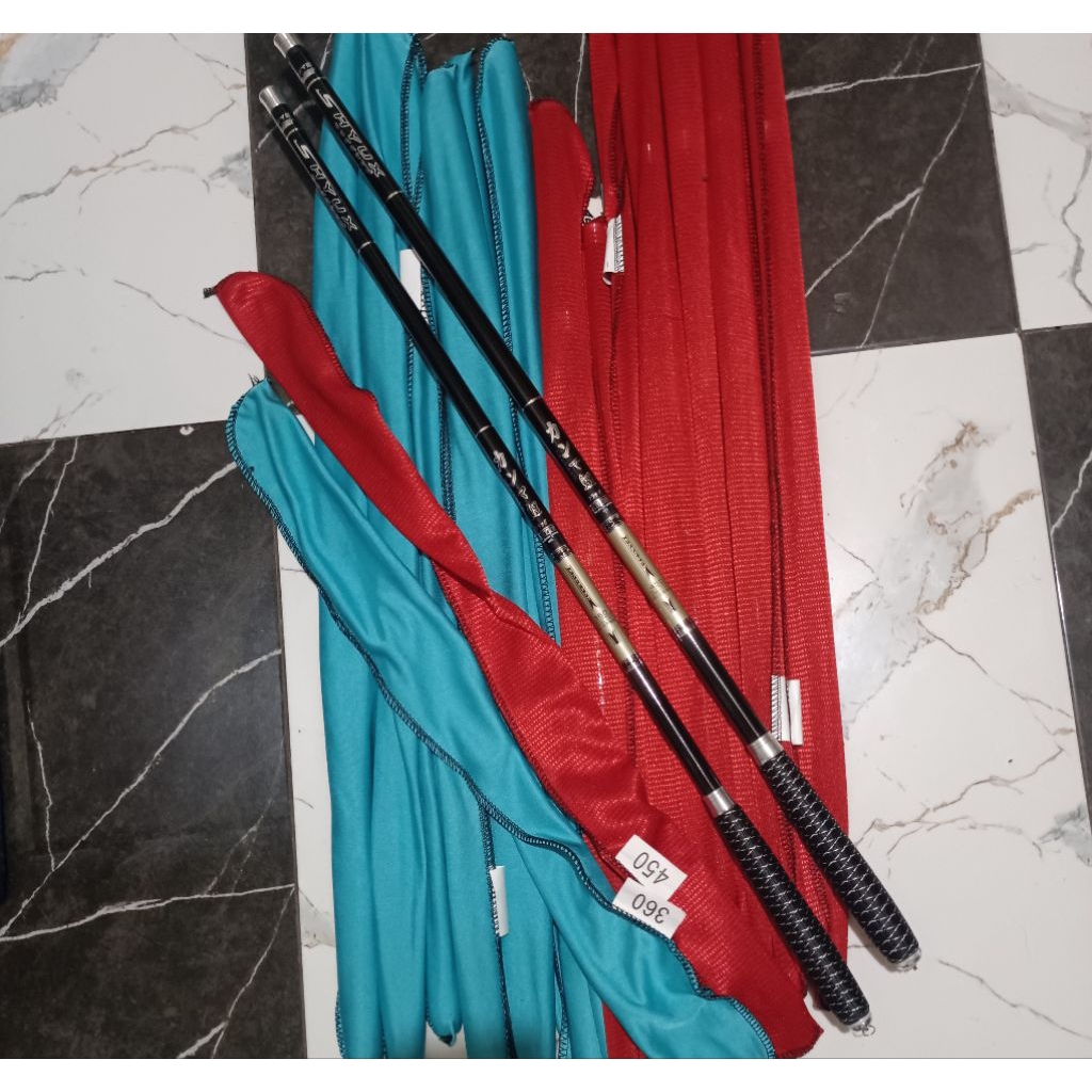 Tegek Pancing Syhux Bahan Carbon