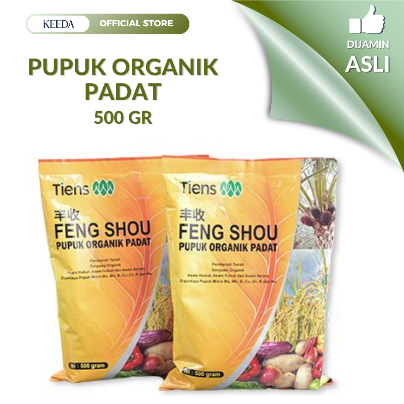 Tiens Fengshou Organik Padat - Pupuk Organik Padat - Pupuk untuk Semua Jenis Tanaman - Pupuk Organik