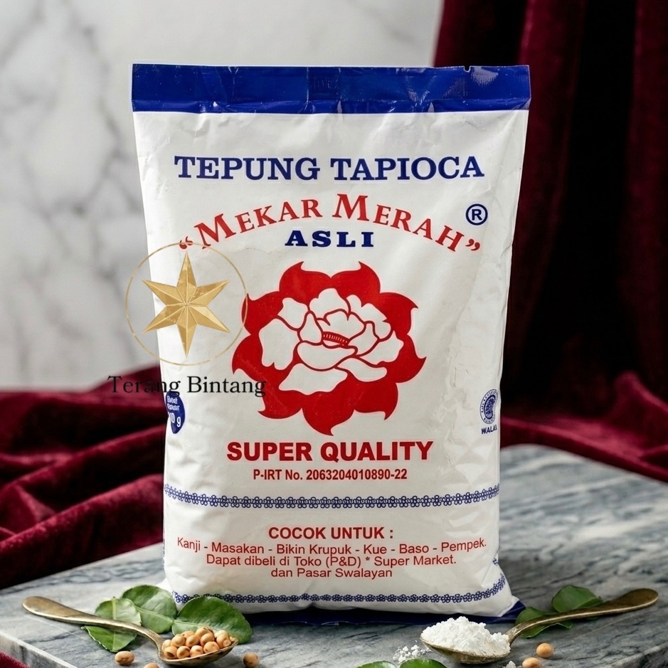 Tepung Tapioka Mekar Merah | Tepung Tapioca Aci 500 grm