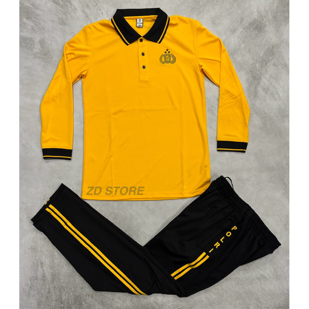 Setelan Olahraga Panjang MABES POLRI Terbaru 2025/Baju Training Olahraga MABES POLRI 2025