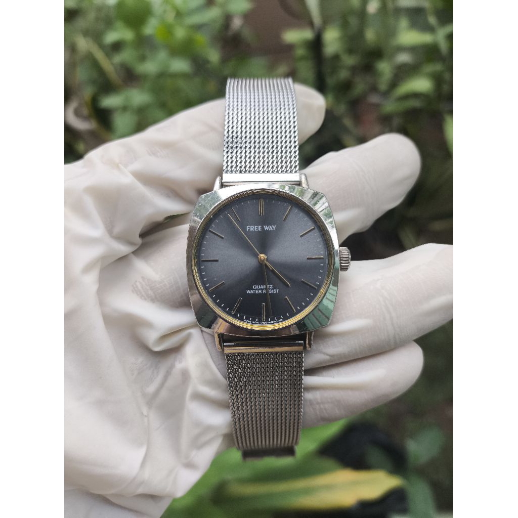 (Harga Net) Jam Tangan Citizen Free Way 7680-A42314 HIW All Original TV Shape Rantai Adjustable Mesi