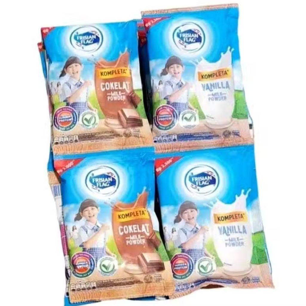 susu bubuk FRISIAN FLAG KOMPLETA 10 sachet