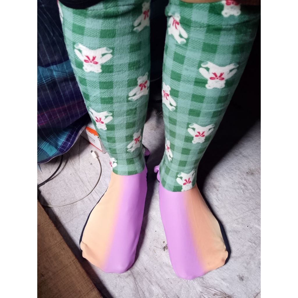 kaoskaki murah Random sepatu sawah anti keong cod