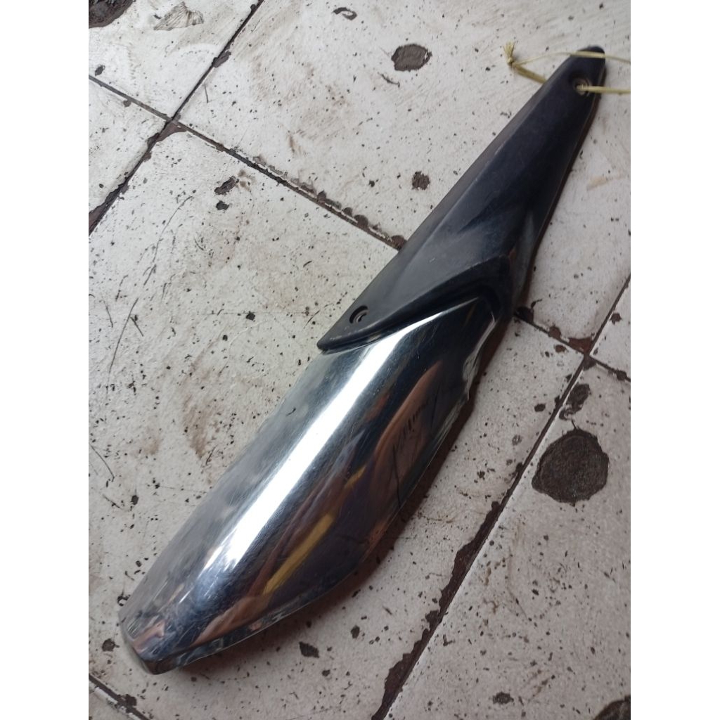 cover tutup knalpot honda megapro Monoshock / megapro new