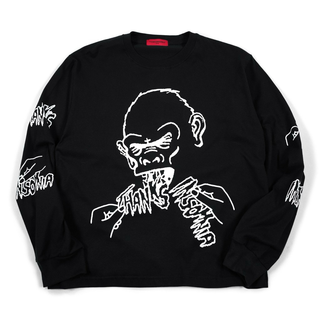 Longsleeve Sellinora Black Thanksinsomnia