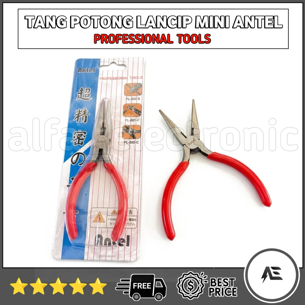 MINI TANG POTONG LANCIP SERBAGUNA MERK ANTEL TANG POTONG LANCIP KECIL