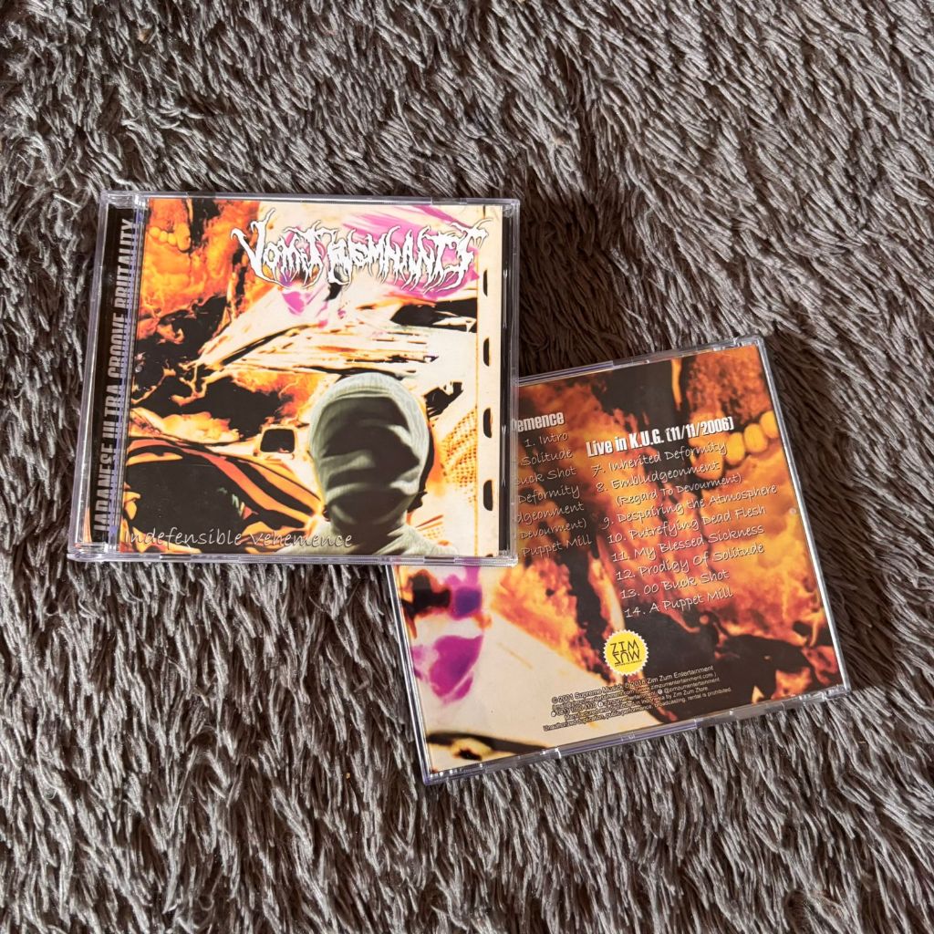 ORIGINAL CD VOMIT REMNANTS – ALBUM Indefensible