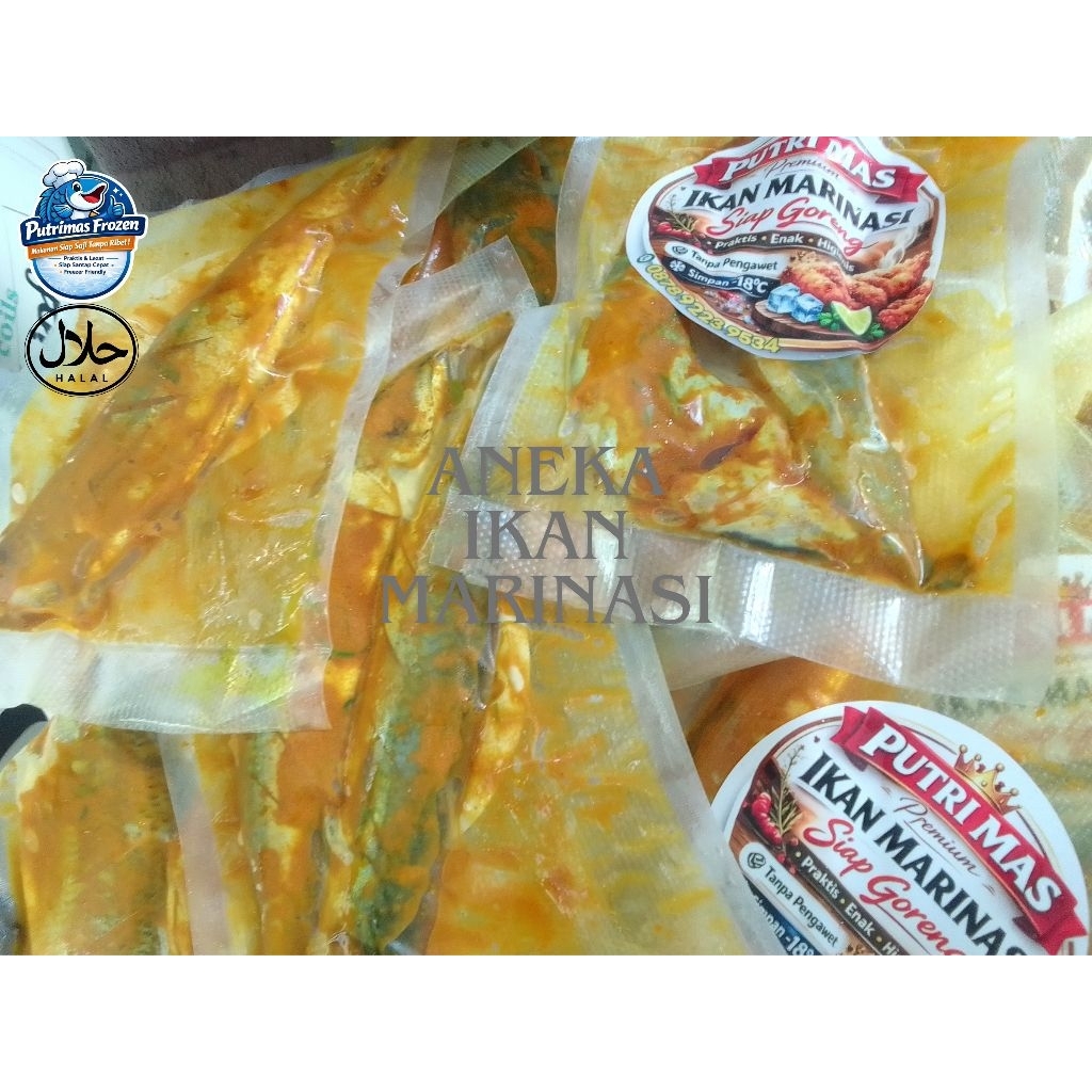 Ikan Marinasi Bumbu Siap Masak – Lele, Nila, Bandeng, Salem, Kembung | Siap Goreng & Bakar