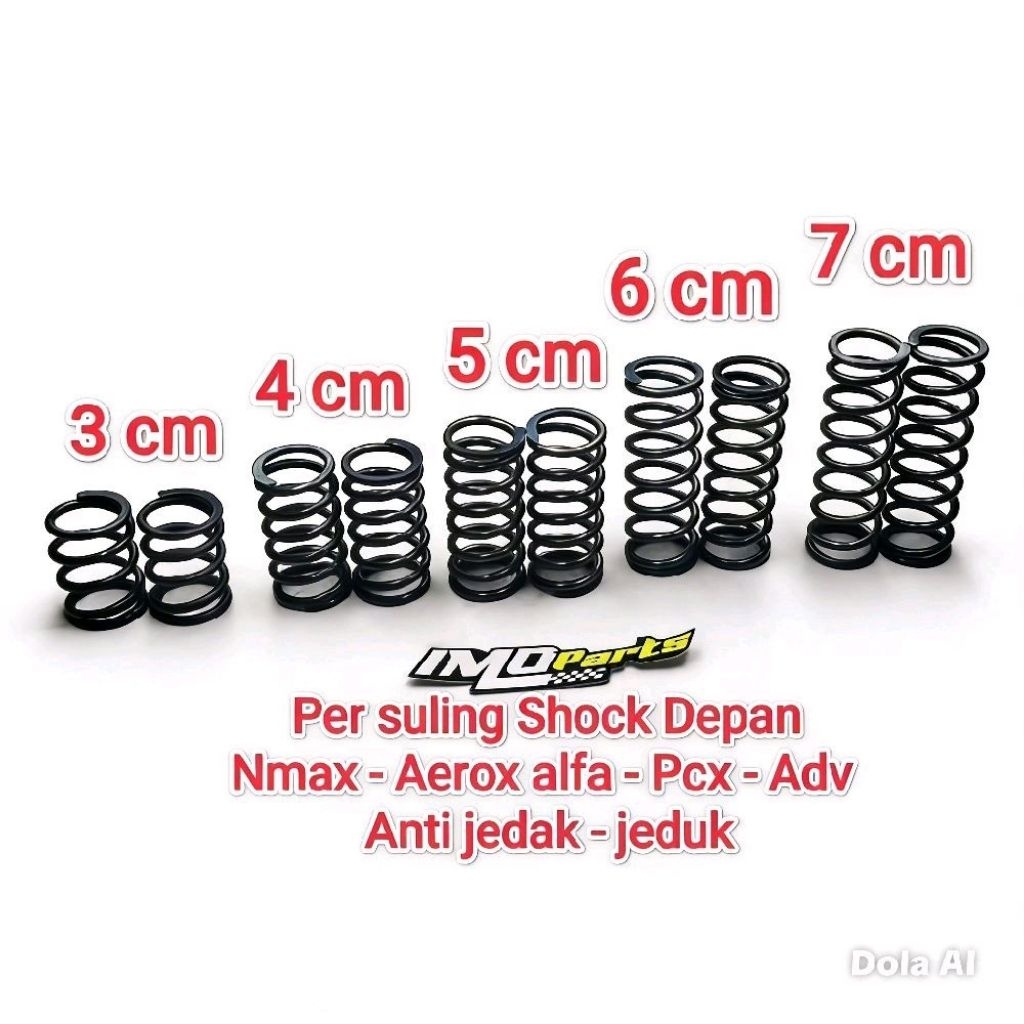 PER SULING SHOCK DEPAN REBOUND / DOWNSIZE NMAX OLD NMAX NEW PCX 4CM AEROX ALFA 5CM 6CM