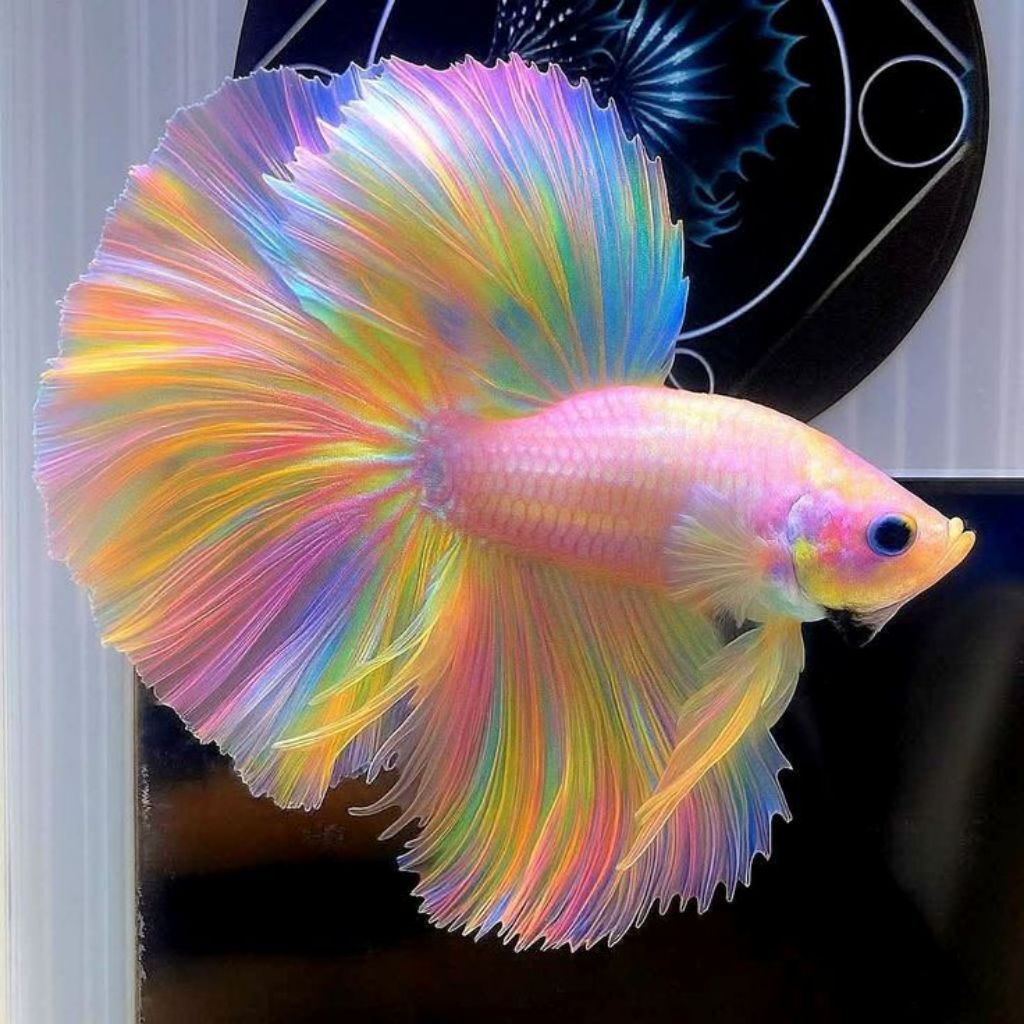 Halfmoon pink male