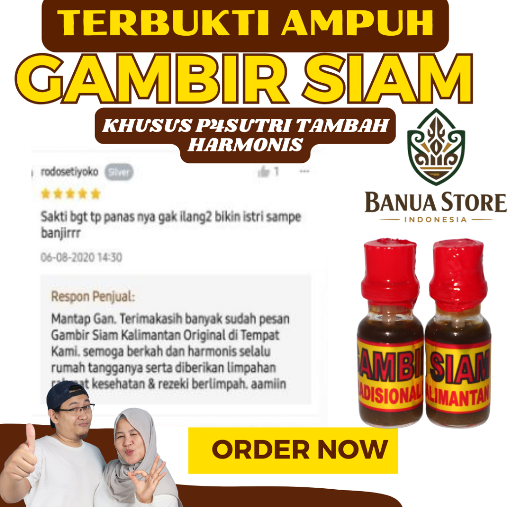 Gambir Siam-Serawak Cair 100% Original Kalimantan
