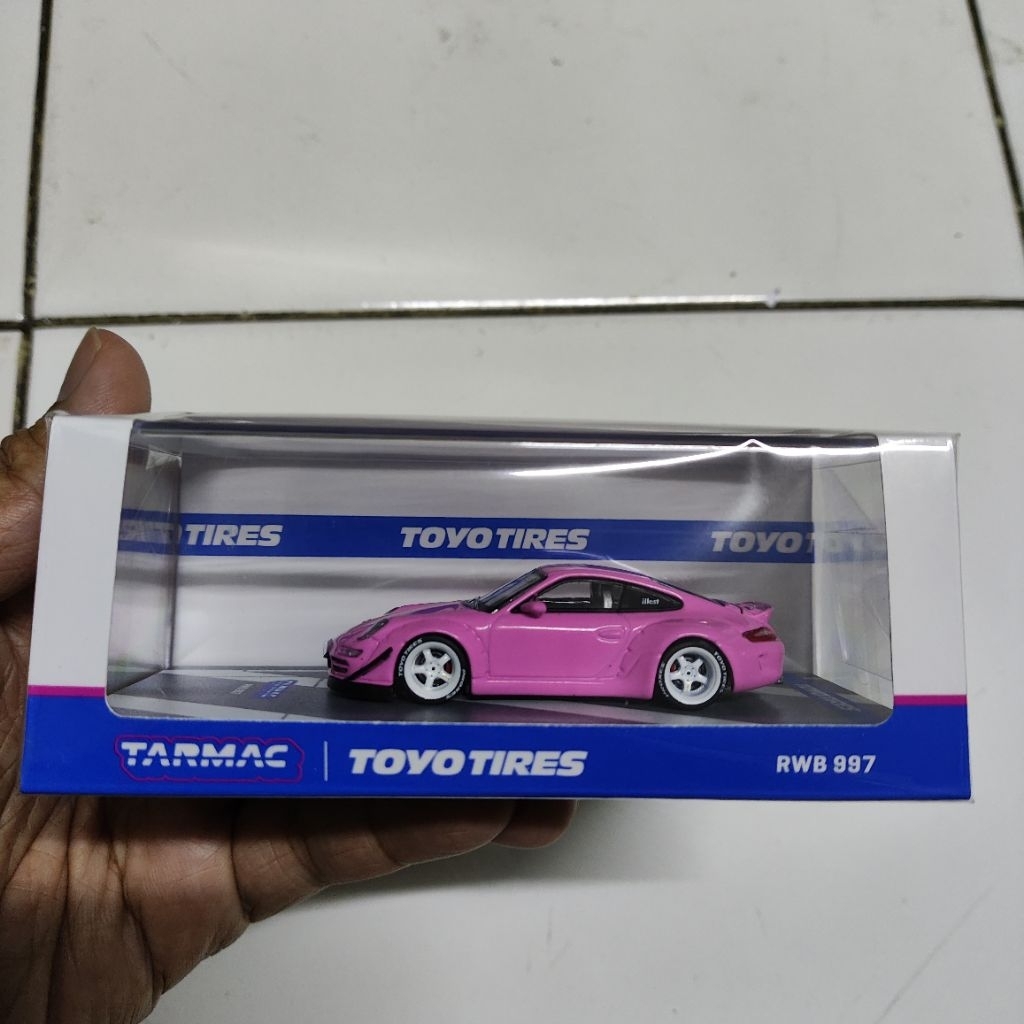 Tarmac Works 1/64 RWB 997 Pink Toyo Tires